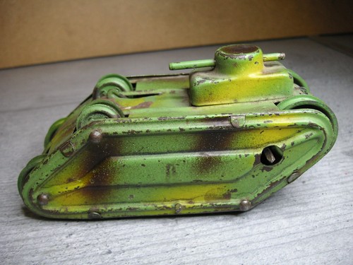 Uralt panzer ww1 - uralt, uhrwerk