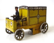 Antikes Lehmann Blech Post