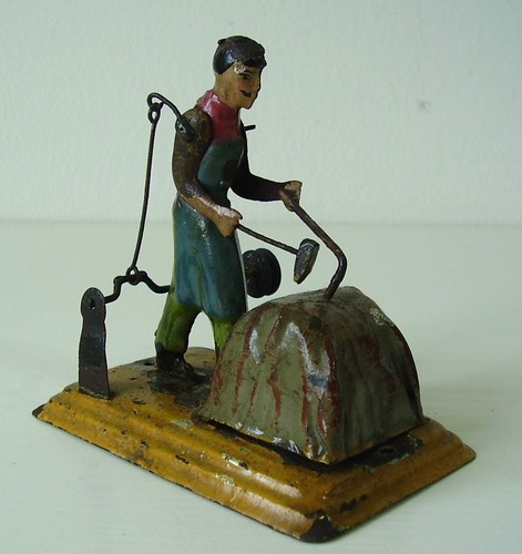 Antikes blech antriebs - antikes, modell