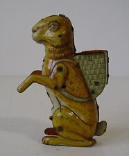 Antiker Osterhase Blech mit