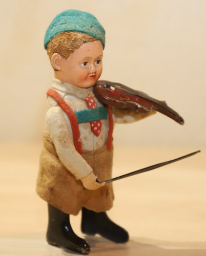 Antike schuco tanzfigur geiger - tanzfigur,